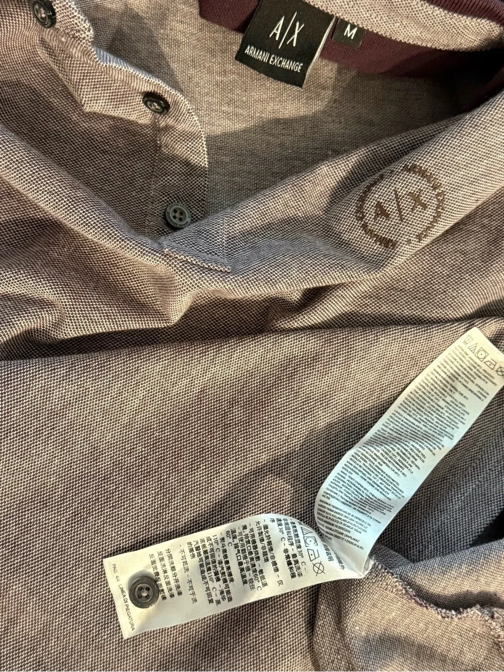 NWOT ARMANI EXCHANGE POLO